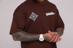 Camiseta oversized "Wind Rose" - 230g