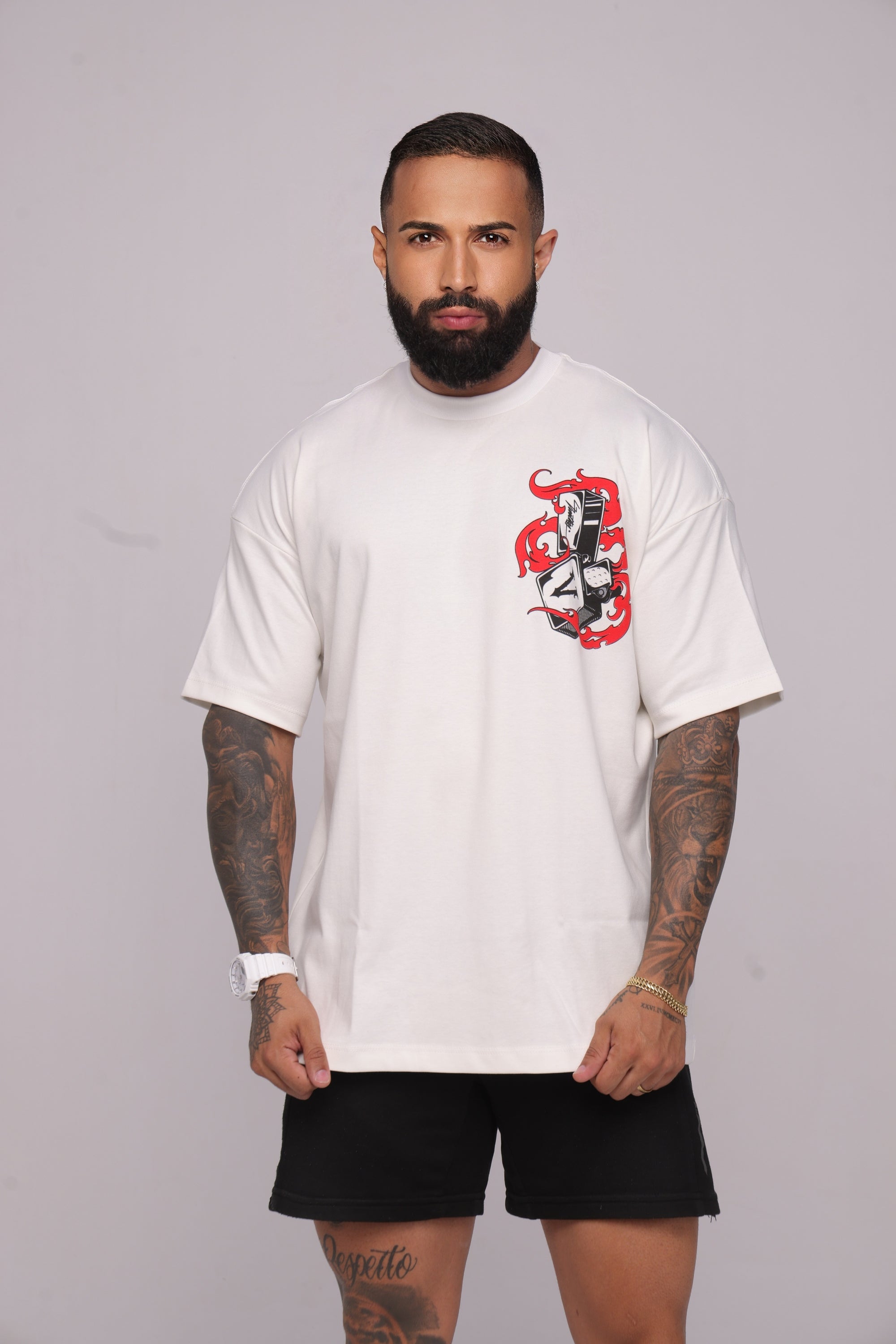 Camiseta oversized 23 "ILUMINE" - 230g