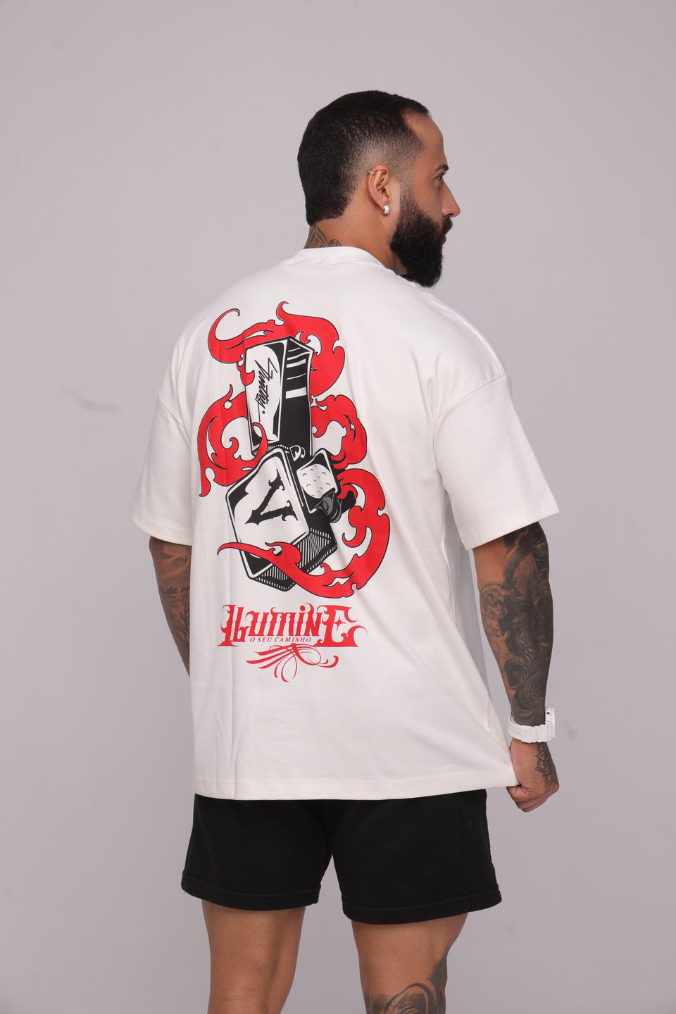 Camiseta oversized 23 "ILUMINE" - 230g