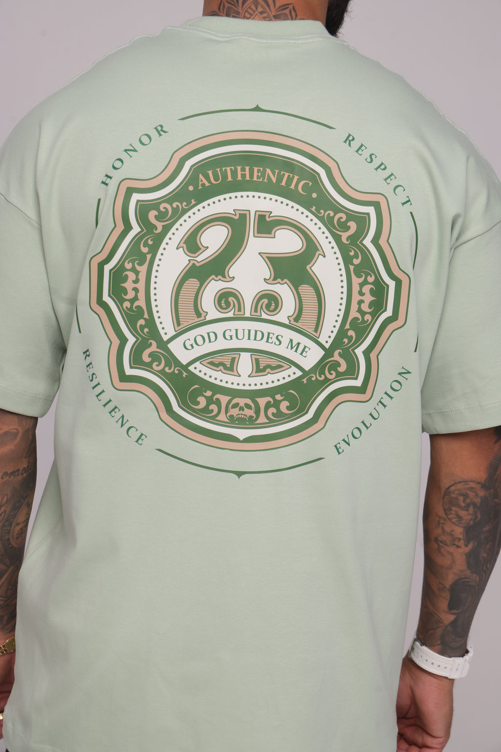 Camiseta oversized "Mandala" - 230g