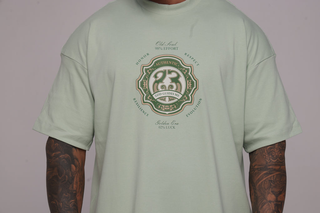 Camiseta oversized "Mandala" - 230g