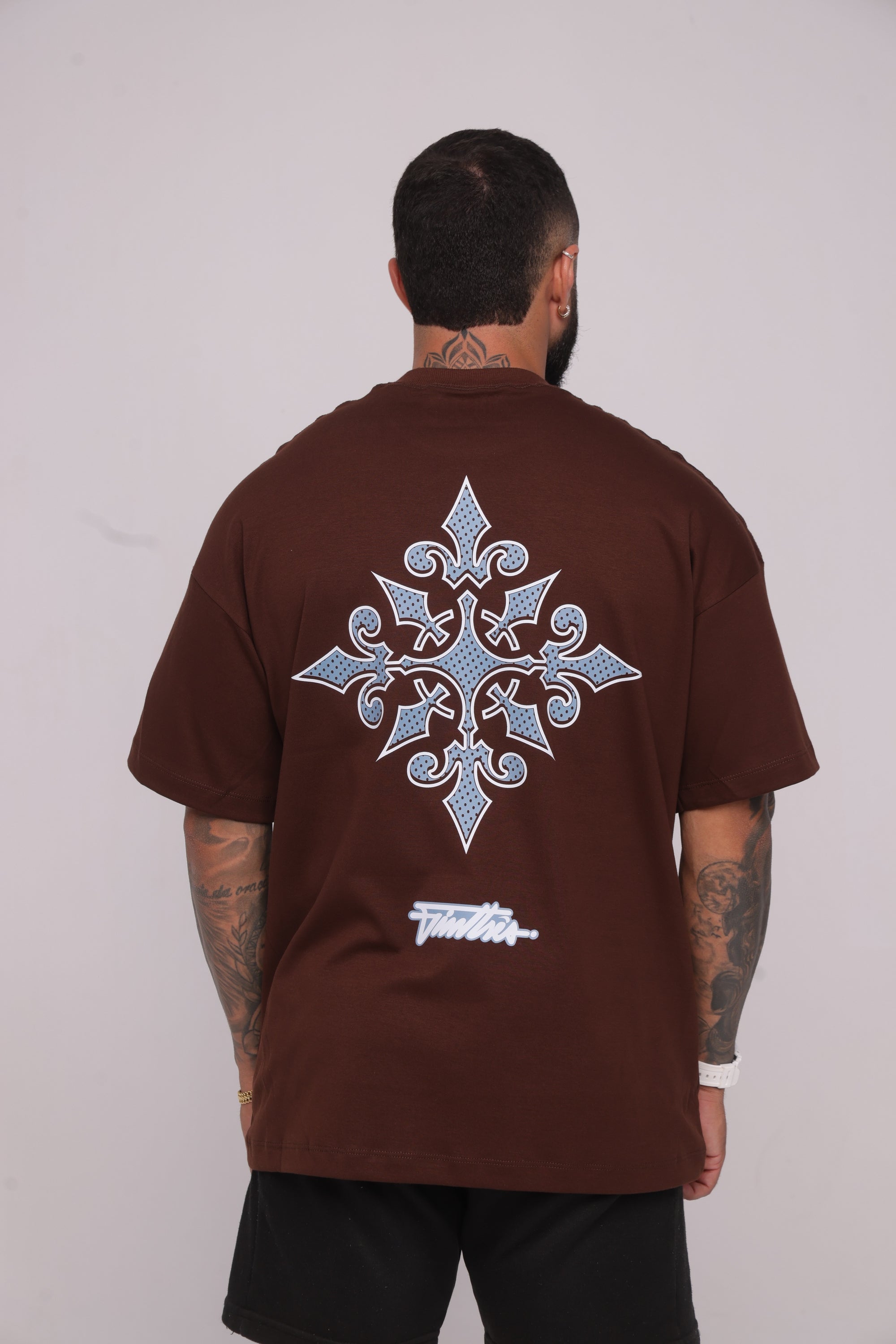 Camiseta oversized "Wind Rose" - 230g