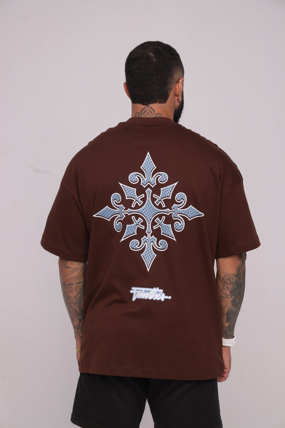 Camiseta oversized "Wind Rose" - 230g