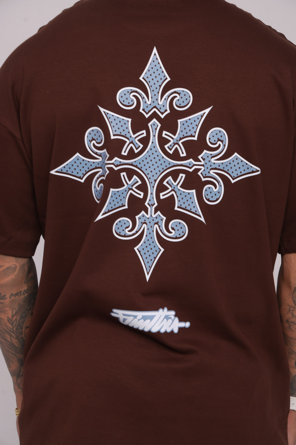 Camiseta oversized "Wind Rose" - 230g