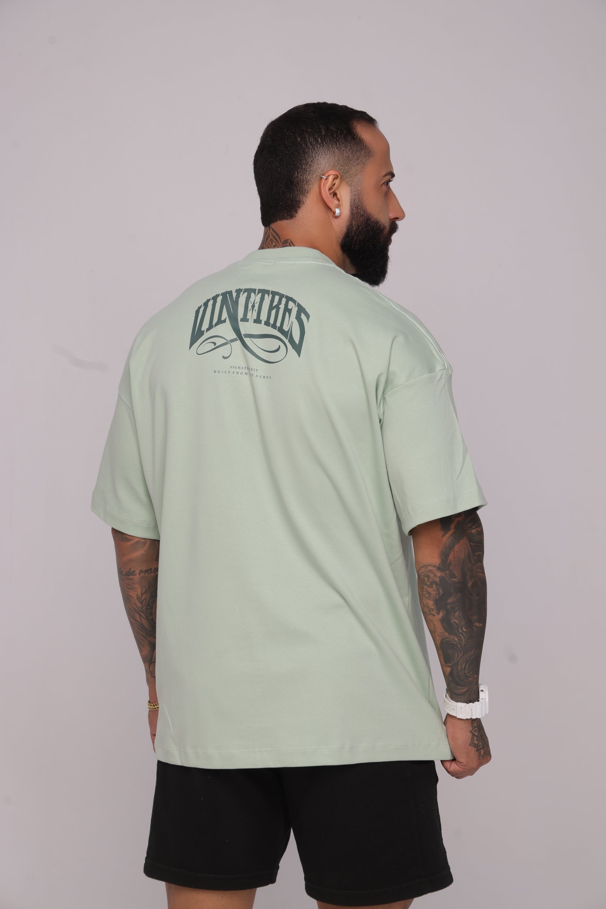 Camiseta oversized "Underground" - 230g