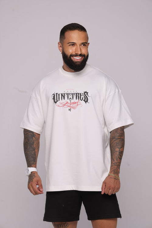 Camiseta oversized "Vinttrês original" - 230g
