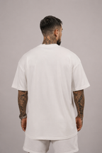 Camiseta oversized "Vinttrês Brasil" - off-white